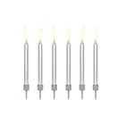 PartyDeco kakkukynttilä 6 cm 6 kpl SCP-10-018ME