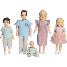 LUNDBY Dukkehusdukker Charlie - MULTI - One Size