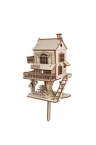 WINKEE Diy Mini Tree House - WOOD - H2 cm – kuva 2/2
