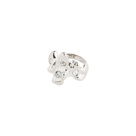 PILGRIM Sunset Ring Silver-Plated - SILVER PLATED - One Size