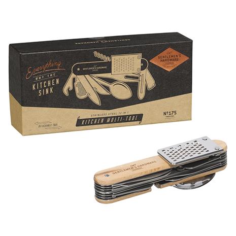 GENTLEMEN'S HARDWARE Kitchen Multi-Tool - BLACK - One Size