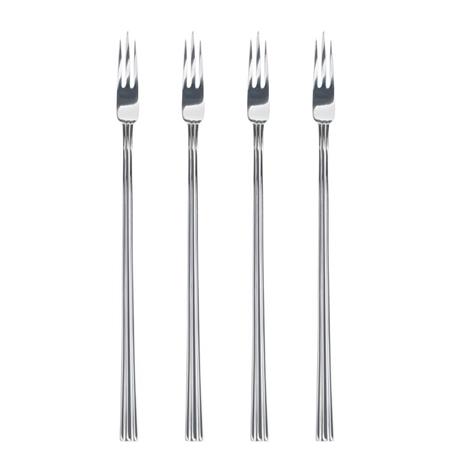 GENSE Cold Cuts Fork Thebe 4 Pcs - METAL - One Size