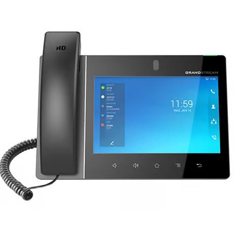 Grandstream GXV3480 - IP video phone - with digital camera Bluetooth interface - 12-way call capability