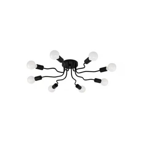EGLO ORAZIO CEILING Ø680 8XE27 BLACK