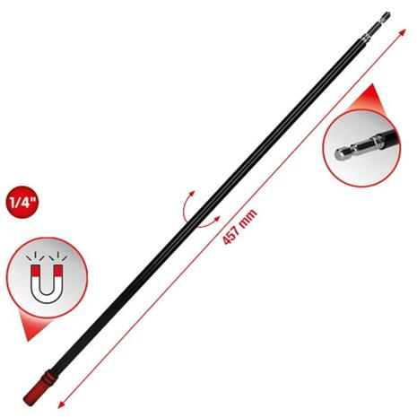 Jatkovarsi KS Tools 514.1148; 1/4''; 457 mm