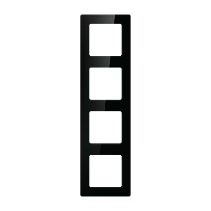 Nelinkertainen runkopistorasia Avatto N-TS10-Frame-B4 (musta)