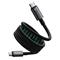 Baseus Tungsten Gold Charging Cable USB-C to USB-C 100W 1m – kuva 5