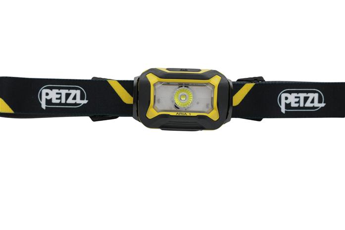 Petzl E069AB00 Otsavalaisin ARIA 1 Musta/Keltainen