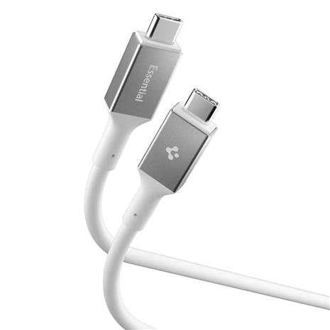 Spigen Essential USB C to USB C 240W Cable white EB24012CC