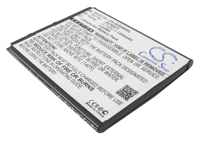 Archos 40b Titanium, puhelimen akku