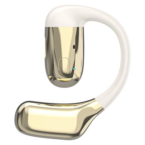 Dudao U4Pro Bluetooth Universal Earphone for Both Ears - Beige-Gold
