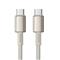 Baseus USB-C to USB-C Tungsten Gold cable 100W 2m (gold) – kuva 3