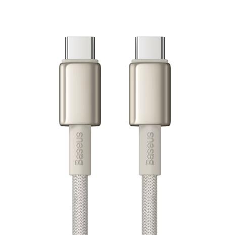 Baseus USB-C to USB-C Tungsten Gold cable 100W 2m (gold)