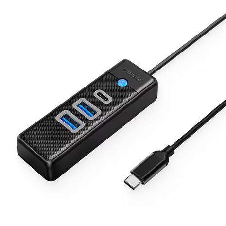 Orico Hub USB-C to 2x USB 3.0 + USB-C, 5 Gbps, 0.15m