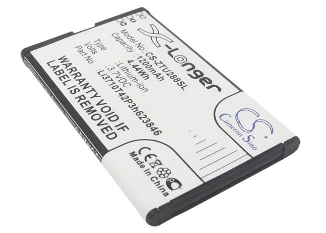 ZTE U288, puhelimen akku